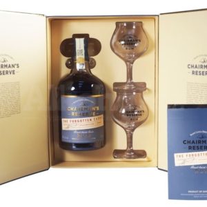 Chairman's Reserve The Forgotten Casks Rum XO 2007 0,7l 40% + 2x sklo GB